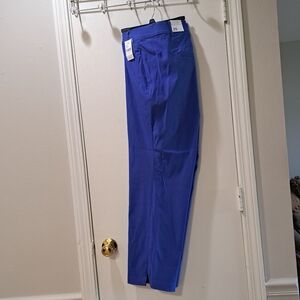 Lane Bryant Vibrant Blue Women's THE 4 SEASON SLIM ANKEL SIZE 20 MID-RISE